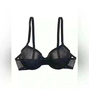 CUUP Demi Spacer Bra | 30A | T SHIRT BRA | Black | Gold Hardware